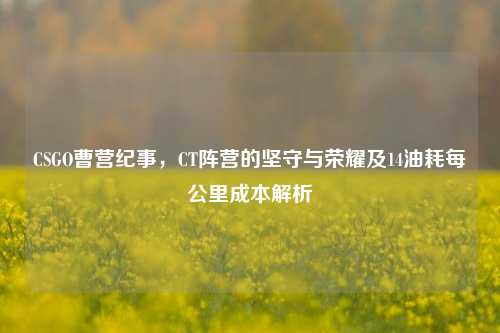 CSGO曹营纪事，CT阵营的坚守与荣耀及14油耗每公里成本解析